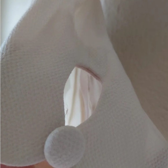 Anthropologie Scalloped Ivory Top 🩵 - Picture 5 of 6